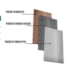 OEC - PIASTRA FONDO ACCIAIO ARE/M-B-B1 N0ST0169