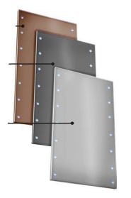 OEC - PIASTRA FONDO PVC ARE/M-B-B1 N0ST0174