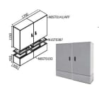 OEC - ARMADIO 1700X1100X450 AFFIANC. CON ZOCCO