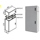OEC - ARMADIO 850X1100X450 + SOPRALZO