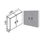 OEC - ARMADIO 1300X1100X350 AFFIANCATO