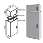 OEC - ARMADIO 650X1100X350 + SOPRALZO SERR.21
