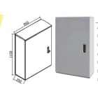 OEC - ARMADIO 850X1100X350 CON SERRATURA 21