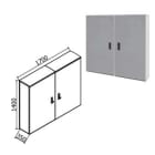 OEC - ARMADIO 1700X1400X350 AFFIANC.CON ZOCCOL