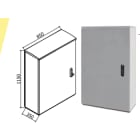 OEC - ARMADIO 850X1100X350 CON ZOCCOLO N0ST0379