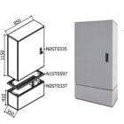 OEC - ARMADIO 850X1100X350 CON ZOCCOLO SERR.12
