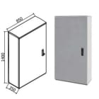 OEC - ARMADIO 850X1400X350 CON SERRATURA 12 N0ST0383/12