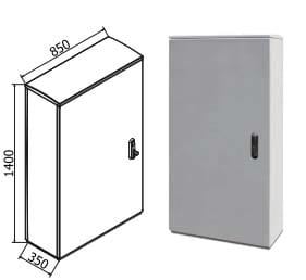 OEC - ARMADIO 850X1400X350 CON SERRATURA 21 N0ST0383/21