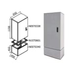 OEC - ARMADIO 650X1100X450 CON ZOCCOLO SERR.21 N0ST0740/21