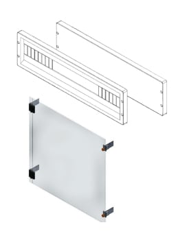 OEC - TELAIO FISSAGGIO SU FONDO ARMADI 550X540 N1ST0366