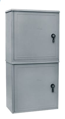 OEC - Contenitore 500x500 Sovrapposto con serratura solo lucchettabile