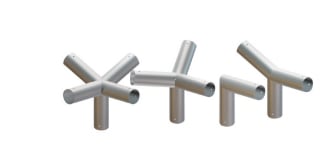 OEC - ATTACCO SING. IN ACCIAIO PER TESTA 60MM