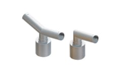 OEC - ATTACCO SING. IN ACC. PER TESTA120 MM