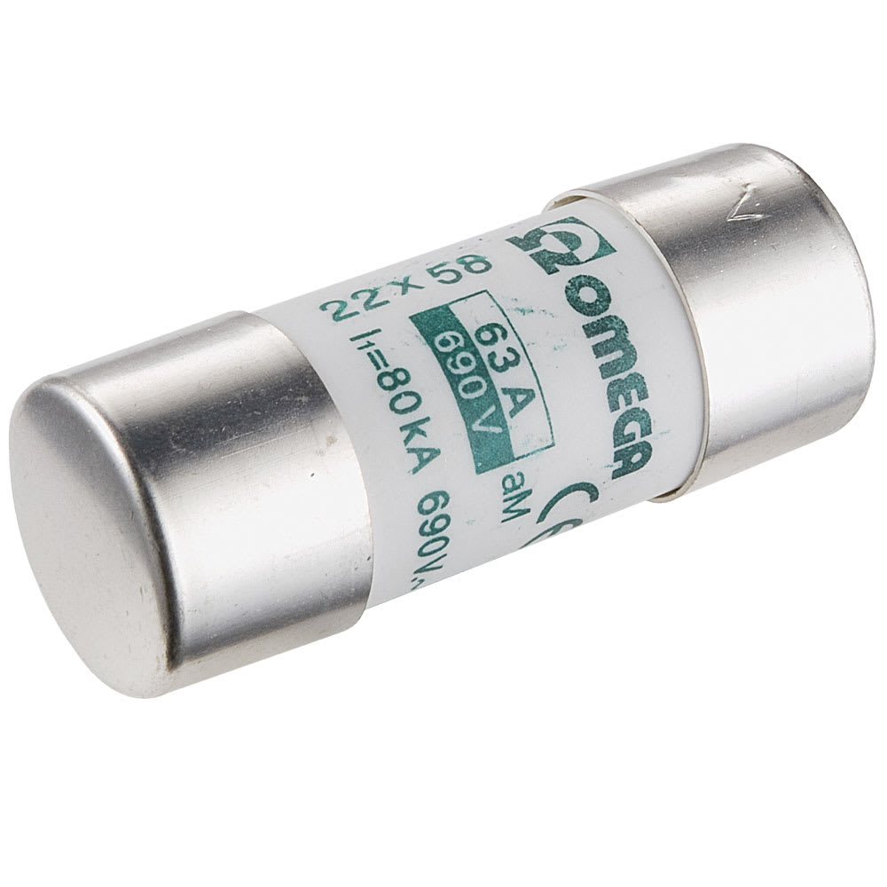 OMEGA FUSIBILI - FUS 22X58 20A AM 690V AM258320