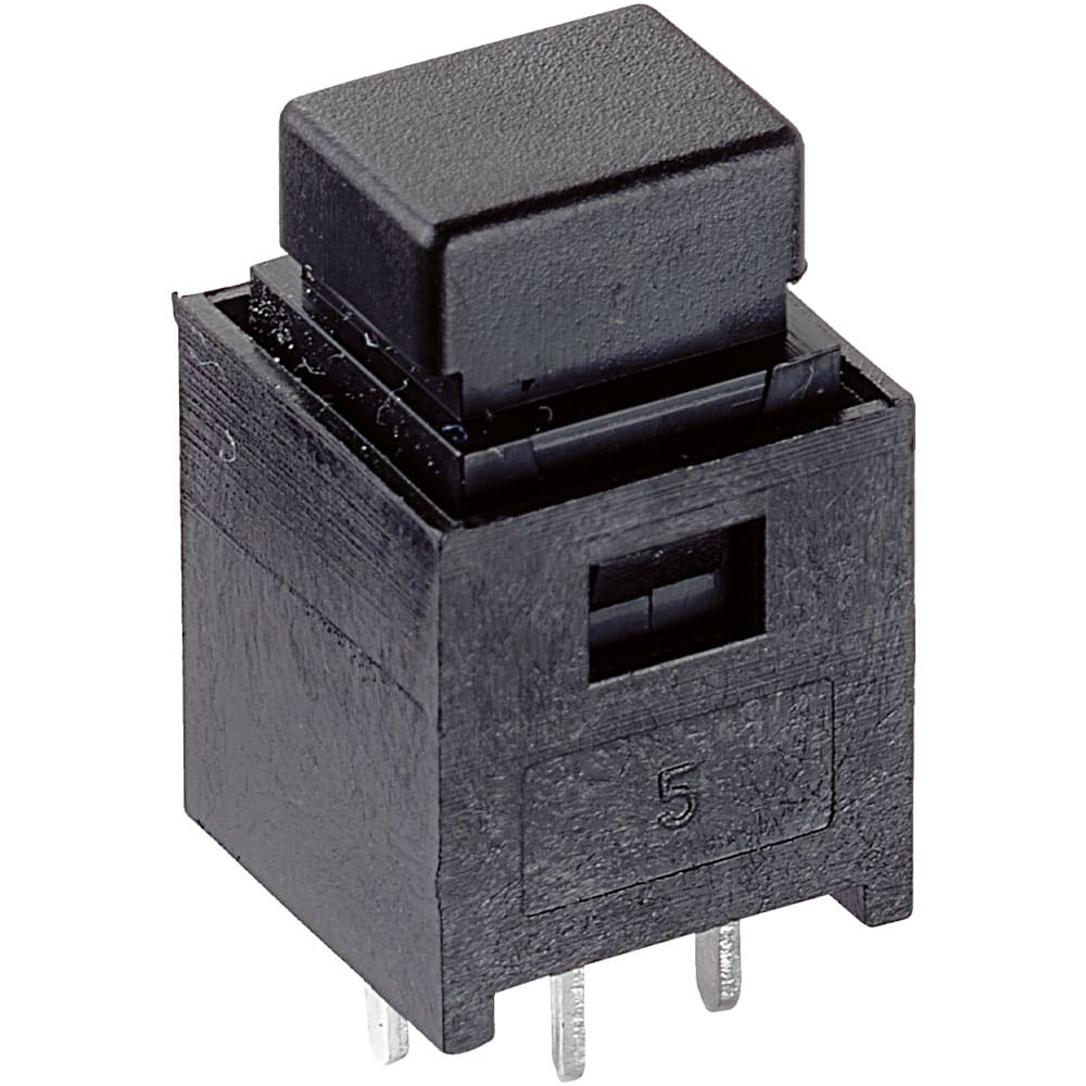 OMEGA FUSIBILI - PULSANTE B5150=NERO