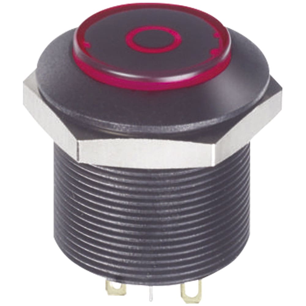 OMEGA FUSIBILI - PULSANTE 0-1 NERO ROSSO/VERDE FDAP1F1282F04