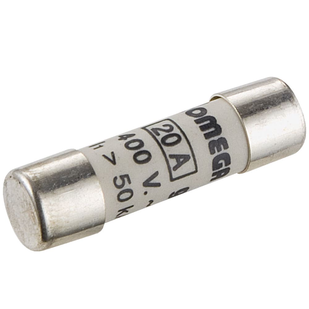 OMEGA FUSIBILI - FUS 8.5X31 16A GI/GG 400V GI853316