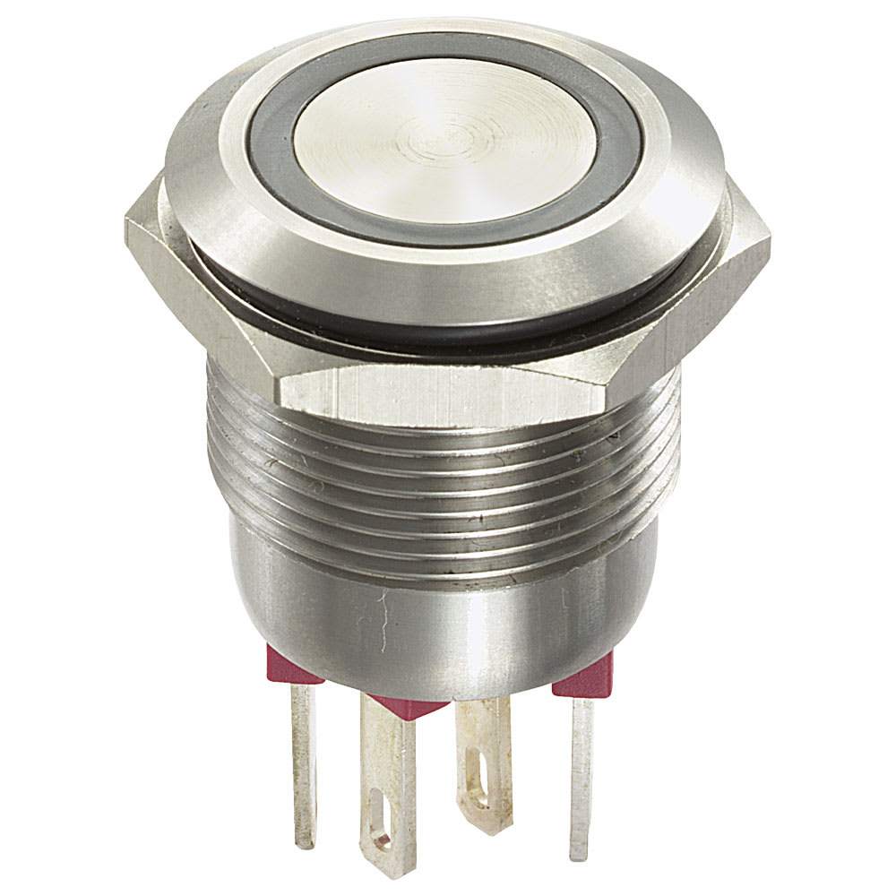 OMEGA FUSIBILI - PULS.ANTIV.LUMIN. VERDE 12V MP0002.S.GR.12