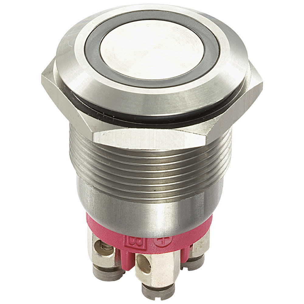 OMEGA FUSIBILI - PULS.ANTIV.LUMINOSO AMBRA 12V MP0002.T.AM.12