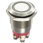 OMEGA FUSIBILI - PULS.ANTIV.LUMINOSO BIANCO 24V MP0002.T.WH.24