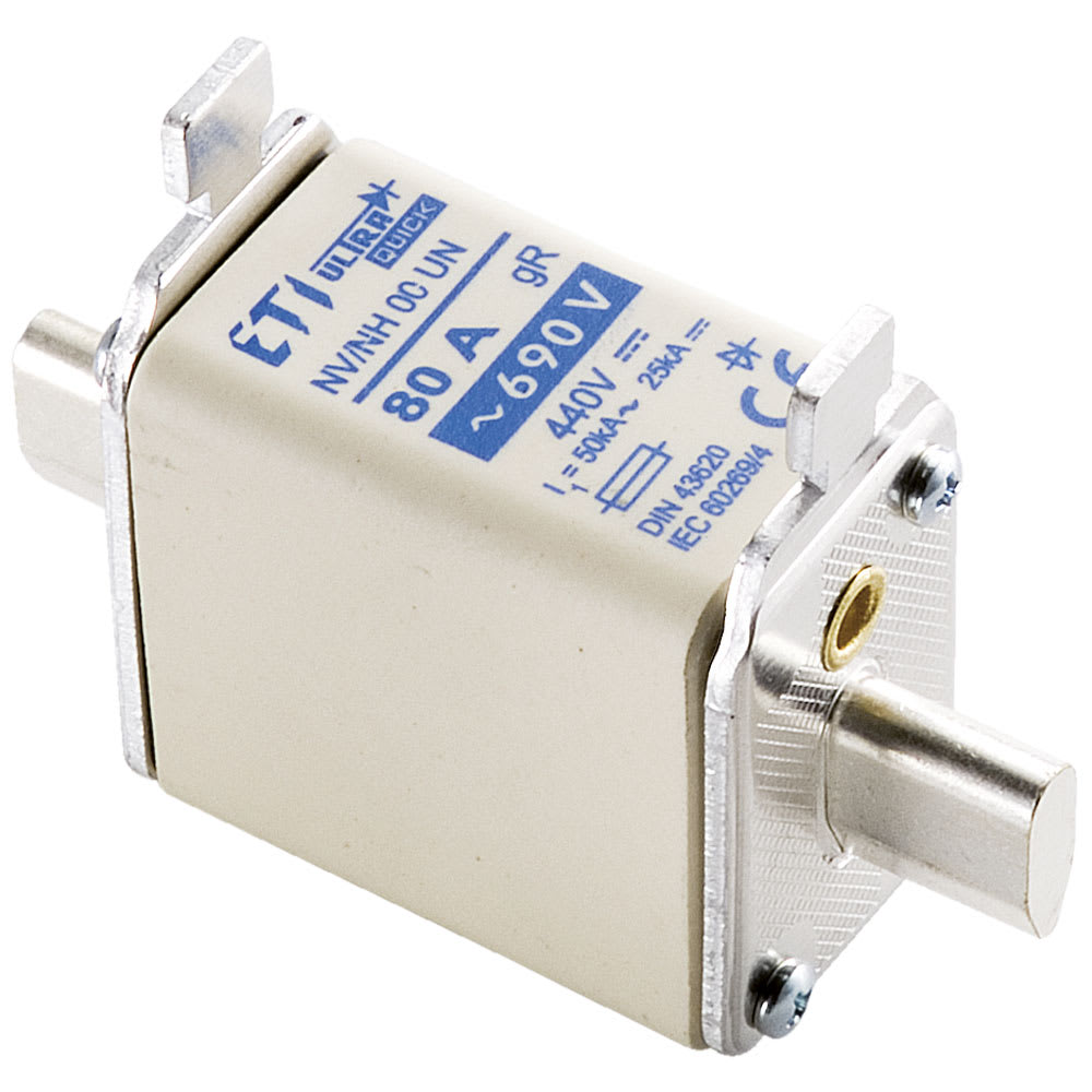 OMEGA FUSIBILI - FUS NH00 FF/AR 160A 690V NH00U160