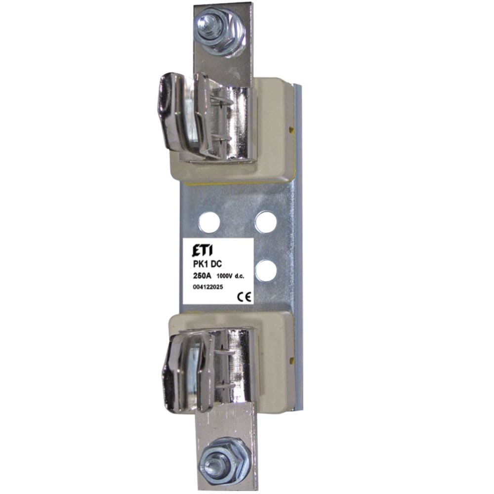OMEGA FUSIBILI - BASE NH1 UNIPOLARE METALLO NH1B104/1000DC