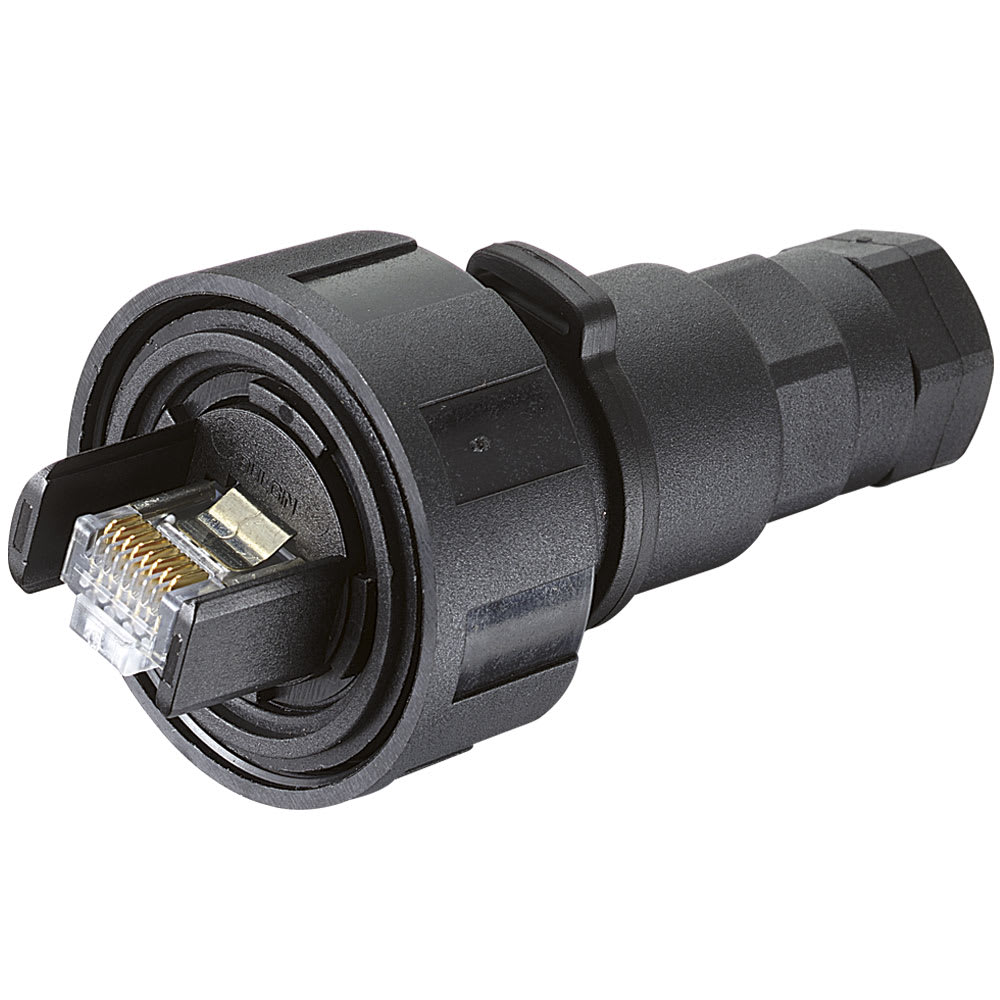 OMEGA FUSIBILI - CONN. VOLANTE RJ45 SCHER. PX0834/A