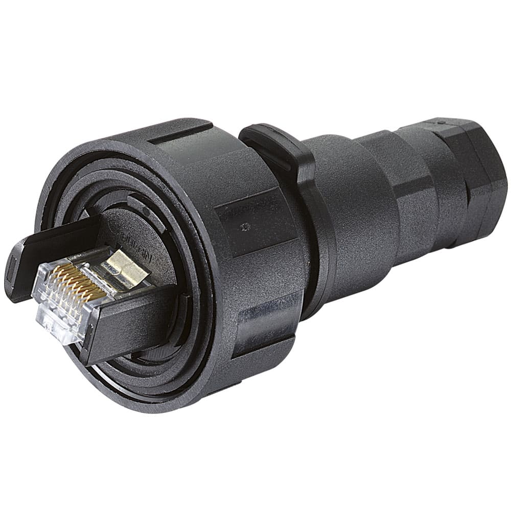 OMEGA FUSIBILI - CONN. VOLANTE RJ45 SCHER.