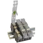 OMEGA FUSIBILI - BASE PER FUSIBILI 10X38 3 POLI