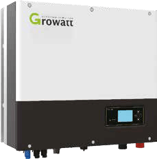 GROWATT - INV.STORAGE HYB 2MPPT 10,0KW 3F