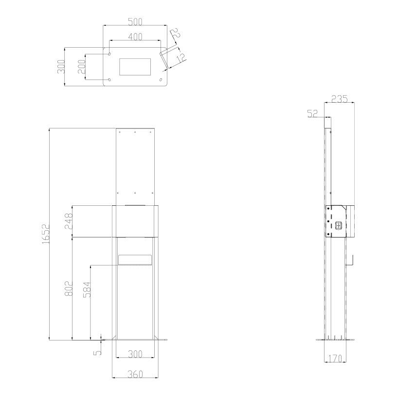 GROWATT - Palo per GWTHOR40DSP4 GWDCPOLE
