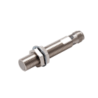 OMRON ELECTRONICS - Sensore di prossimità induttivo corpo lungo in ottone nichelato M12 schermato 2 mm DC 3 fili PNP NA IO-Link COM3 connettore M12.