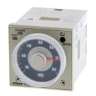 OMRON ELECTRONICS - Temporizzatore elettronico H3CR-A, 48x48, multiscala, multifunzione, multitensione, 2 uscite SPDT ritardate, terminali undecal