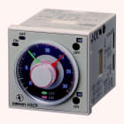 OMRON ELECTRONICS - Temporizzatore elettronico H3CR-F, 48x48, pausa-lavoro inizio OFF, multiscala, multitensione, 2 uscite SPDT ritardate, terminali octal