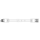 OMRON ELECTRONICS - Cavo ibrido di PROLUNGA servo serie 1SA, 10 m, 230 V: Da 1 kW a 1.5 kW, 400 V: Da 750 W a 3 kW