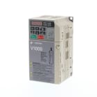 OMRON ELECTRONICS - Inverter V1000, 200 Vc.a. trifase, 0,4/0,55 kW (HD/ND), 3,0/3,5 A (HD/ND), controlli anello aperto, STO, max. freq. 400Hz