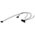 OMRON ELECTRONICS - cavo plc 5 m mil40 2 mil20, lunghezza 5 m, 1 connettore mil 40 pin lato controllo, 2 connettori mil 20 pin lato morsettiere