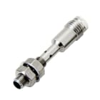 OMRON ELECTRONICS - Sensore di prossimità induttivo mini E2ES05, formato M5, schermato, distanza 1.2 mm, Vdc, PNP/NA, connettore M8 3 pin