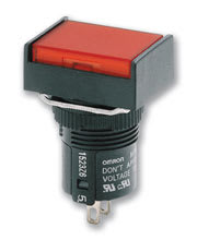 OMRON ELECTRONICS - PULSANTE- COPRITASTO RETTANG. BIANCO.IP6
