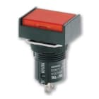 OMRON ELECTRONICS - PULSANTE- COPRITASTO QUADRATO BLU.IP40