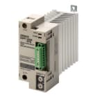 OMRON ELECTRONICS - Relè statico monofase G3PF con TA integrato, 2 uscite allarme per HB/HS, LED, zero crossing, carico: 35A/200...480 Vc.a., terminali a molla, guida DIN