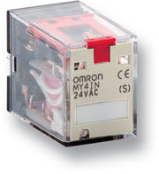 OMRON ELECTRONICS - RELE-4SPDT.5A250V.LED.CONCIRCUITORC
