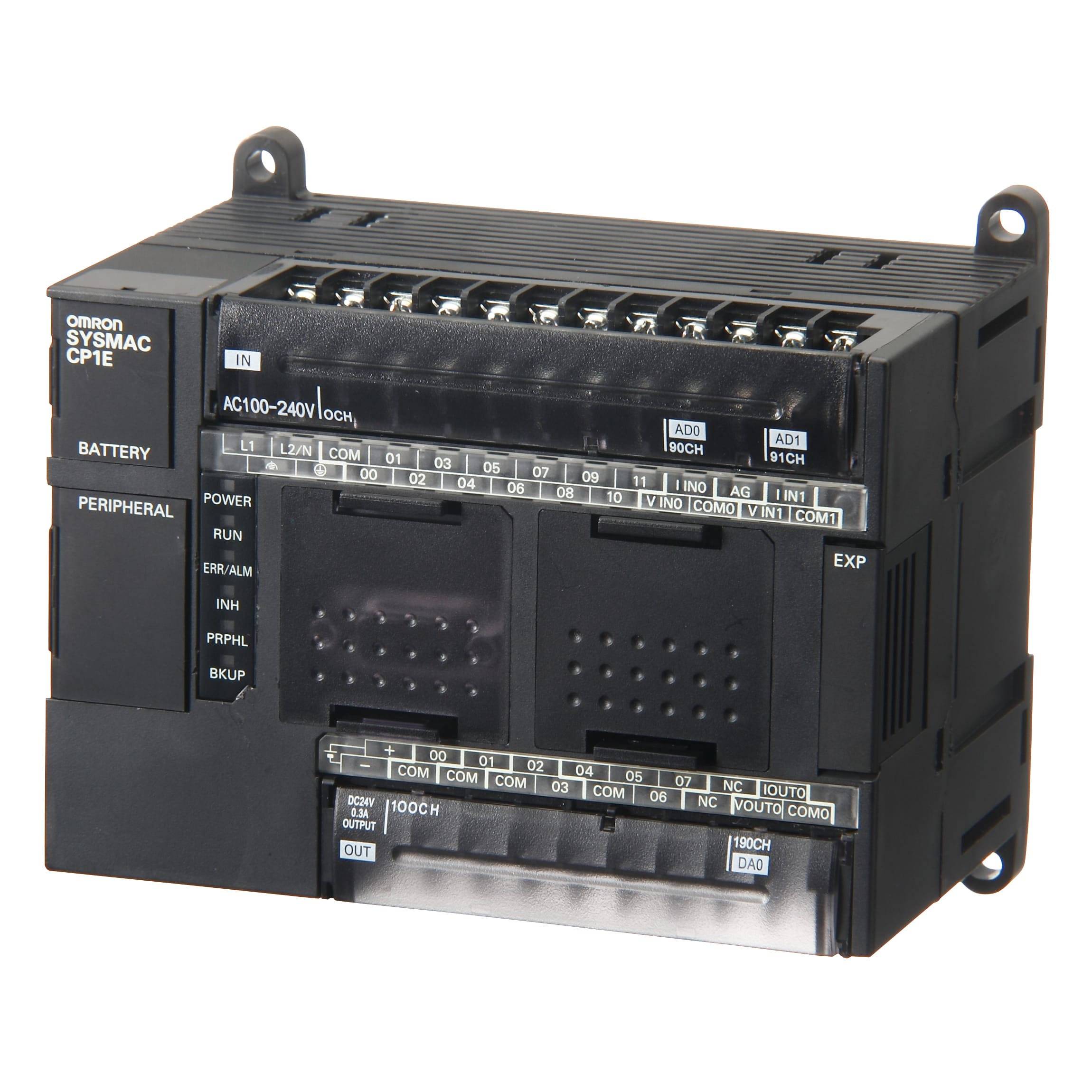 OMRON ELECTRONICS - PLC- 12DI 24V+8DO A RELE. 220V. 2AI 1 AO