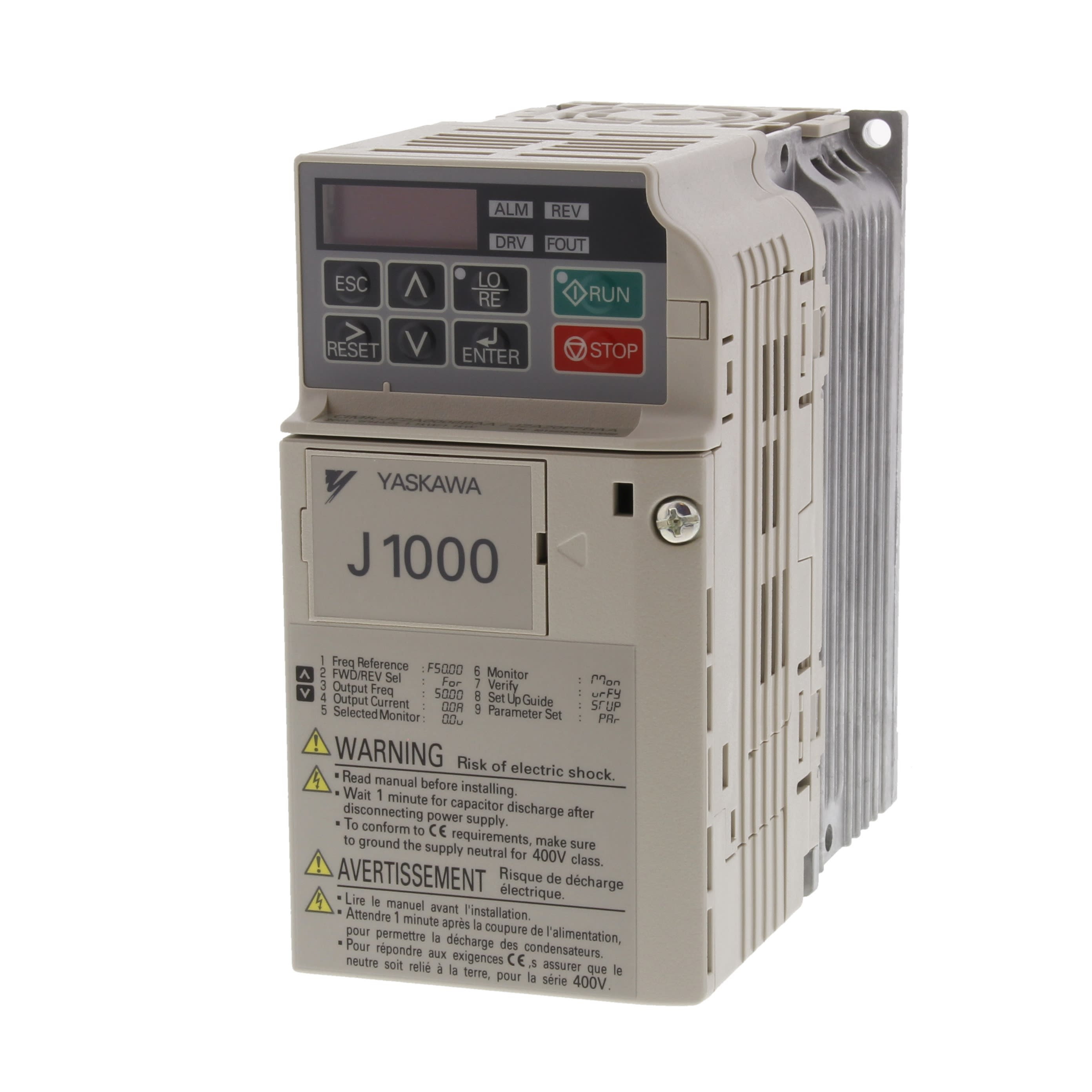 OMRON ELECTRONICS - INVERTER- J1000 1.1 KW 5 A 220 V TRIFASE