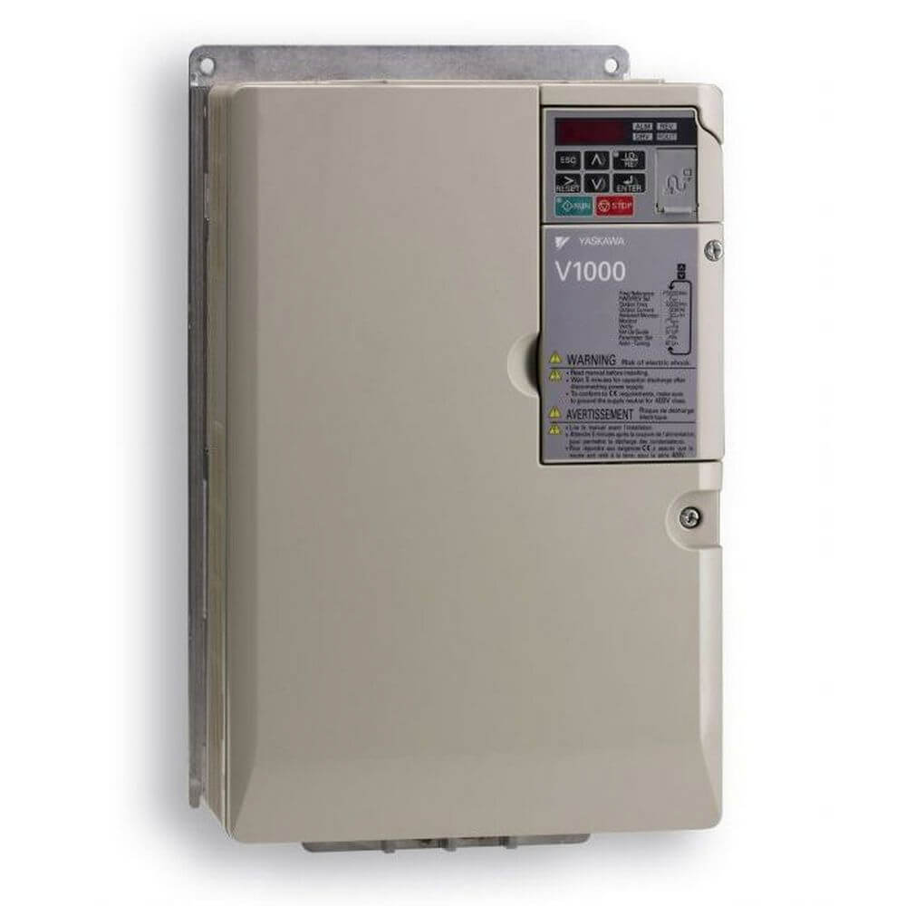OMRON ELECTRONICS - Inverter V1000, 400 Vc.a. trifase, 11/15 kW (HD/ND), 24/31 A (HD/ND), controlli anello aperto, STO, max. freq. 400Hz