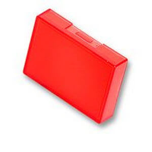 OMRON ELECTRONICS - PULSANTE- COPRITASTO RETTANG.ROSSO.IP65