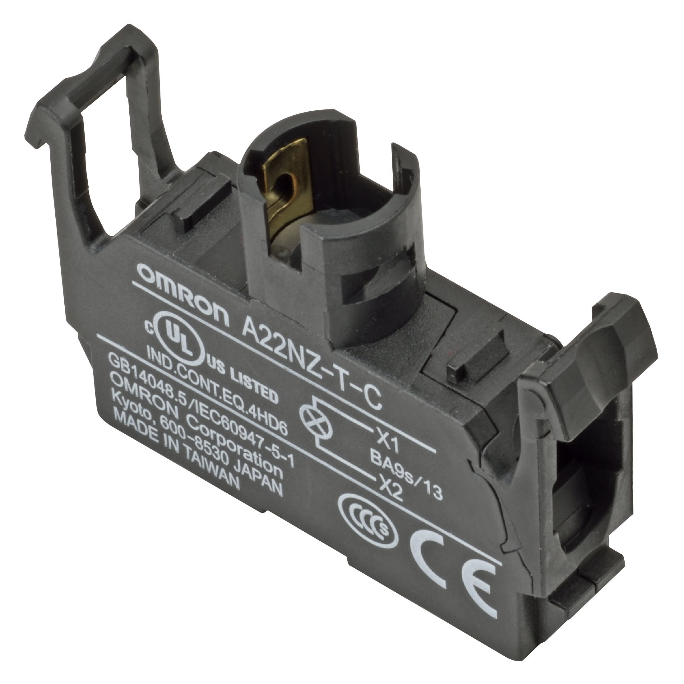 OMRON ELECTRONICS - PULSANTE- PORTALAMPADA ALIMENTAZIONE 24V