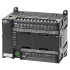 OMRON ELECTRONICS - PLC compatto CP1L-EM, 18 ingressi 24Vcc e 12 uscite a transistor PNP, Alimentazione 24Vcc, porta Ethernet, 2AI