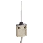 OMRON ELECTRONICS - Finecorsa con contatto in scambio 5 A/250 V c.a., azionamento asta flessibile, IP67, cavo 3 m.
