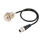 OMRON ELECTRONICS - Sensore di prossimità induttivo nichel-ottone corpo corto M30 schermato 15 mm CC 3 fili PNP NA IO-Link COM3 cavo con connettore M12 0,3 m.